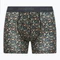 Patagonia men's Essential Boxer Briefs 3" allen's party/ink black boxers