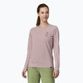 Women's Patagonia Cap Cool Daily Graphic Shirt Longsleeve - Lands clean climb bloom/echo purple