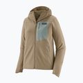 Women's softshell jacket Patagonia R1 CrossStrata Hoody seabird grey 3