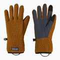 Women's trekking gloves Patagonia Retro Pile Fleece shelter brown