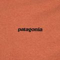 Men's Patagonia P-6 Logo Responsibili-Tee trekking shirt redtall rust 3