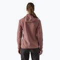 Patagonia women's softshell jacket R2 CrossStrata Hoody dulse mauve 2