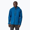 Men's Patagonia Triolet endless blue rain jacket