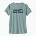 Women's Patagonia Cap Cool Daily Graphic Shirt Waters boardshort logo/thermal blue x-dye 4