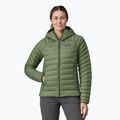 Women's down jacket Patagonia Down Sweater Hoody terrain green