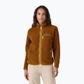 Women's Patagonia Retro Pile fleece sweatshirt shelter brown