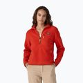 Women's Patagonia Retro Pile fleece sweatshirt Marsupial madder red