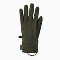 Patagonia R1 Daily pine needle green trekking gloves 2