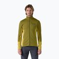 Men's Patagonia R1 Hybrid fleece sweatshirt graze green