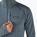 Men's Patagonia R1 Hybrid Pullover Softshell Jacket utility blue 7