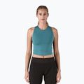 Women's Patagonia Reversible Tank wetland blue trekking t-shirt