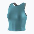 Women's Patagonia Reversible Tank wetland blue trekking t-shirt 6