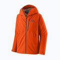 Men's Patagonia Granite Crest rain jacket pollinator orange 3