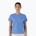 Women's Patagonia P-6 Logo Responsibili-Tee abundant blue 7