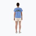 Women's Patagonia P-6 Logo Responsibili-Tee abundant blue 9