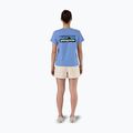 Women's Patagonia P-6 Logo Responsibili-Tee abundant blue 2