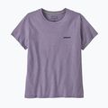 Women's Patagonia P-6 Logo Responsibili-Tee concrete purple T-shirt