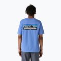 Men's Patagonia P-6 Logo Responsibili-Tee abundant blue 4