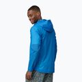 Men's Patagonia Houdini wetland blue wind jacket 3