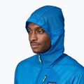 Men's Patagonia Houdini wetland blue wind jacket 4