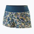 Patagonia Strider Pro 3 1/2" women's shorts wild botanist/thermal blue 3