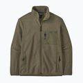 Patagonia men's fleece sweatshirt Synch basin green 6