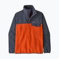 Patagonia men's trekking sweatshirt LW Synch Snap-T P/O pollinator orange 3