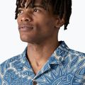 Men's Patagonia Tidal Threads Camp shirt bees and lowers/still blue 3