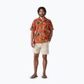 Patagonia men's Tidal Threads Camp wrasse/pollinator orange shirt 2