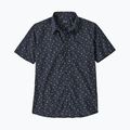 Patagonia men's Go To blossoms/new navy shirt 4