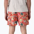 Patagonia men's shorts Baggies 5" wrasse/pollinator orange 3