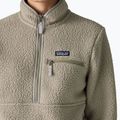Women's Patagonia Retro Pile fleece sweatshirt Marsupial river rock green 5