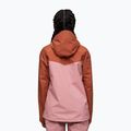 Cotopaxi Impermeo 3L Hooded Shell faded brick/rose women's rain jacket 3