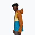 Men's Cotopaxi Impermeo 3L Hooded Shell sienna/lake rain jacket 4