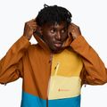 Men's Cotopaxi Impermeo 3L Hooded Shell sienna/lake rain jacket 9