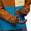 Men's Cotopaxi Impermeo 3L Hooded Shell sienna/lake rain jacket 13