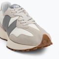 New Balance 327's V1 moonbeam/shadow grey shoes 7