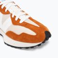 New Balance 327's V1 orange shoes 7