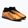 New Balance Tekela V4 Magique TF copper men's football boots 4