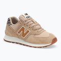 New Balance women's shoes 574's V2 brown