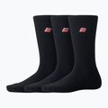 New Balance Patch Logo Crew socks 3 pairs black