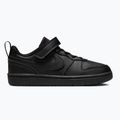 Children's shoes Nike Court Borough Low Recraft black/black/black