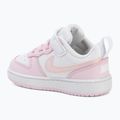 Children's shoes Nike Court Borough Low Recraft white/pink foam 3