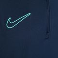 Nike Dri-Fit Academy23 midnight navy/black/midnight navy/hyper turquoise children's football longsleeve 3