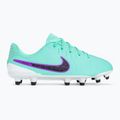 Children's football boots Nike Jr Legend 10 Academy FG/MG hyper turquoise/fuchsia dream/black 2