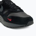 Men's shoes Nike Air Max 1 black/university red/anthracite 7