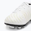 Nike Phantom GX II Club FG/MG Junior white/metallic gold coin/black children's football boots 7