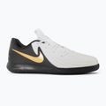 Nike Phantom GX II Academy IC children's football boots white/metallic gold coin/black 2