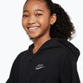 Children's sweatshirt Nike Sportswear Full Zip Hoodie black/flat pewter 4
