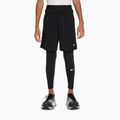 Children's leggings Nike Pro Dri-FIT black/black/white